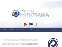 Tablet Screenshot of panorama.tv.br